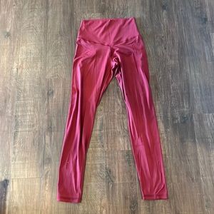 Red Aerie Leggings